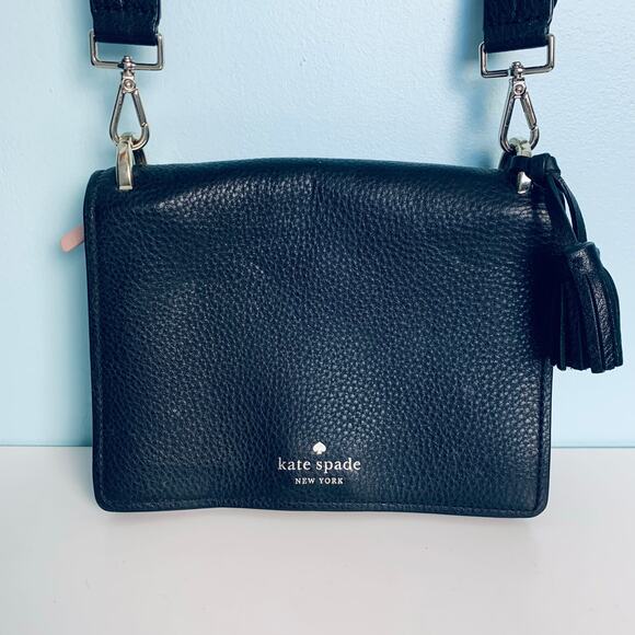 Kate Spade New York Black Jamie Crossbody Purse - Picture 4 of 12